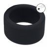 Liquid Silicone Ball Strap - M - 34mm - Black